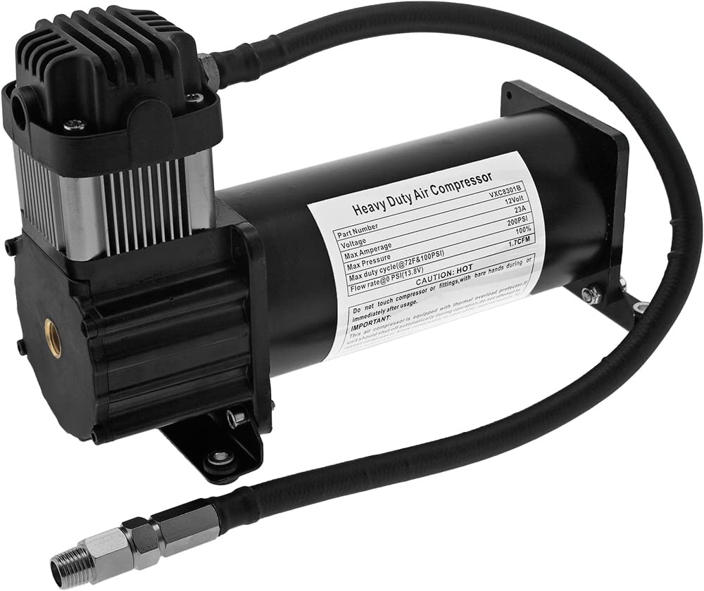 Amazon.com: Vixen Horns Heavy Duty Onboard Air Compressor 200 PSI